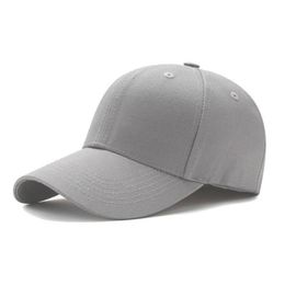 Cotton Cap Baseball Hat Sunblock for Adult Kids Solid Colour Men Women Adjustable Classic Plain Dad Ball Caps6227391