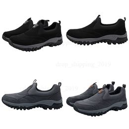 New set of large size breathable running shoes outdoor hiking shoes fashionable casual men shoes walking shoes 161 GAI