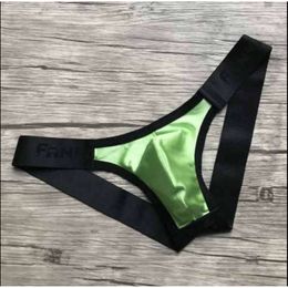 Hip Clip Thong For Men With Low Waist, Tight Fitting, Buttocks Lifting, Sexy, Bodybuilding Triangular Underwear, Bikini Style Pants, T-Pants 192017