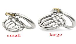 Stainless Steel Cage Small Cb6000/cb6000s Penis Cage Device Cock Ring Penis Lock Sex Toys For Men Y190706024030477