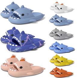Free Shipping Designer shark slides sandal slipper sliders for men women GAI sandals pantoufle mules men women slippers trainers flip flops sandles color89