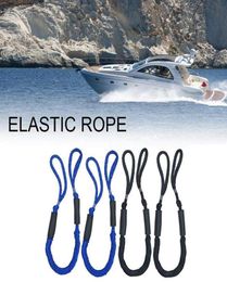 Bungee Dock Lines Mooring Rope Cords Each End Has A Ring And Slider For Easy Connection Quick Docking Boat Jet Sk Outdoor Gadgets3214799