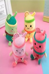 Kids Toy Easter Plush Toys Cute Fruit Milk Tea Stuffed Plush Animals Soft Long Easters Lying Noble temperament Doll Pillow Gift Su8290967