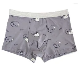 Underpants Breathable Cotton Men Boxer Shorts Trunk Soft Underwear Sexy Cueca Masculina Homme Male Boxers Calzoncillos