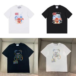 Sunmmer Womens Mens Designers T Shirts Fashion Letter teddy bear Printing Short Sleeve men Tees Casual Clothes Tops T-shirts Clothing