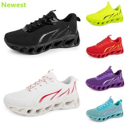 New sports running shoes spring men woman pink Grey brown green blue trainers Soft bottom sneakers breathable GAI