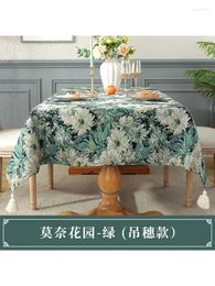 Table Cloth 2024 Wedding Decoration Cute Decor Kitchen Clothes For Dining Coffee