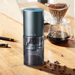 Grinders Electric Coffee Grinder Camping Coffee Portable Home Travel Automatic Coffee Beans Grinder Machine Rechargeable Grinder Machine