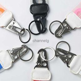 Key Rings High Keychians Transparent Epoxy Key Letter Jelly Jeans Personality Car Keychain Supply Wholesale 240303