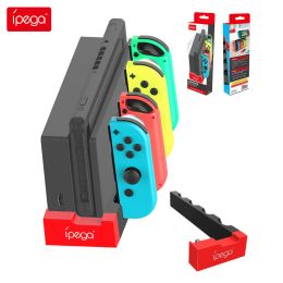 Chargers Ipega Pg9186 Controller Charger Charging Dock Stand Station Holder for Nintendo Switch Ns Joycon Game Console Accessories