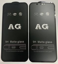 Screen Protector For iPhone 14 Pro Max 13 Mini 12 11 XS XR X 8 7 6 Plus SE AG Matte Tempered Glass Guard Flim AntiFingerprint Pre4038269