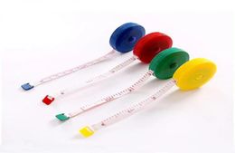 60Inch 15 Metre Soft Retractable Measures Measuring Tape Pocket Body Tailor Sewing Craft Cloth Tape Measure4706031