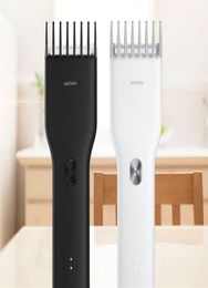 Original XiaoMi ENCHEN Hair Clipper Men039s Electric Cutting Machine Hair Clipper Hairdress Men Trimmer USB Fast Charge6401233