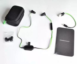 Cell Phone Earphones Razer Hammerhead V2 BT Bluetooth Headphones in ear earphones With Microphone Retail Box6148239