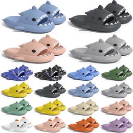 Free Shipping Designer shark slides sandal slipper sliders for men women GAI sandals pantoufle mules men women slippers trainers flip flops sandles color69