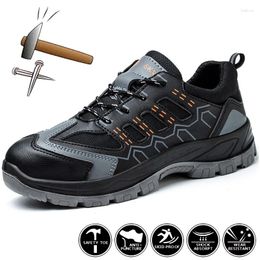 Boots 6KV Insulation Shoes Men Safety Indestructible Anti-Smash Work Sneakers Breathable Protective Footwear