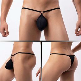 Japanese And Korean Men's Low Waisted Underwear With Comrade SM Sexy Mesh Breathable Thong E-092 285748