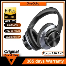 Headphones Oneodio A10 Wireless Headphones Active Noise Cancelling Bluetooth Over Ear Stereo ANC Headset Super Deep Bass With Fast Charging