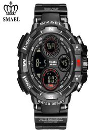 SMAEL Marke Sport Uhr Männer LED Digital Wasserdicht Silikon Armbanduhr Top Luxus Armee Outdoor Herren Uhren Relogio Masculino4609998