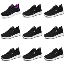 GAI Running shoe designer women's running shoes men's flat black and whit69 411 sp