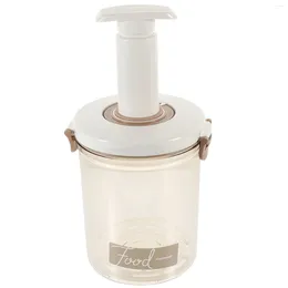 Storage Bottles Food Vacuum Sealed Container Fresh With Hand Pump