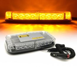 LED flashing Emergency Warning beacon Light for Police car fire truck roof in strobe flash pattern with DC12V6330414