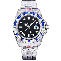 Design 904L Bezel Mens Watches 40mm Automatic 3135 Movement Watch Gypsophila Waterproof Sports Self-wind Fashion Wristwatches Montre De Luxe Watch