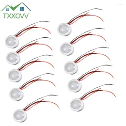 Smart Home Control 10pcs Pir Infrared Motion Automatic Light Sensor IR Detector Switch DC 12V 24V AC 110V 220V Human Body Induction Night