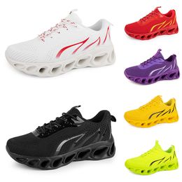 2024 men women running shoes Black White Red Blue Yellow Neon Grey mens trainers sports outdoor athletic sneakers GAI color80