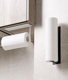 Toilet Paper Holders Stainless Steel Towel Holder Rack Kitchen Roll Selfadhesive Toliet Accessories1883136