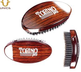 MOQ 100 pcs Amazon Supplier OEM Custom LOGO 360° Wave Brushes Boar Bristles for Short Hair Curved Military Brush7289425