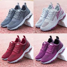 Free Shipping Running Shoes All White Pink White black Red grey purple Yellow blue Men Women Sneakers GAI Runner Trainers