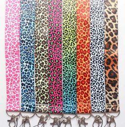 10pcslot cartoon Leopard print Mobile Phone lanyard Cell Phone Straps Charms Key chain straps small Whole 913602873