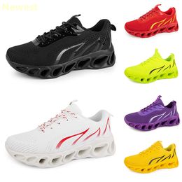 2024 running shoes spring men woman white navy cream Gold brown blue trainers Soft bottom sneakers breathable GAI