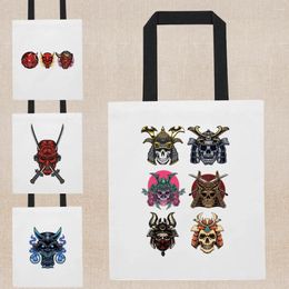 Shopping Bags Monster Kawaii Print Women Tote Bag Portable Eco Handbags Reusable Grocery Casual Shopper Canvas Shoulder