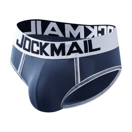 JOCKMAIL Brand Mens Underwear Briefs Cotton Sexy Sleepwear male panties shorts JM340