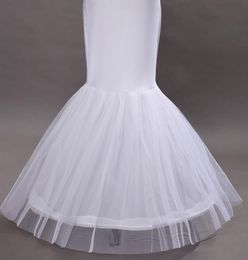 Mermaid Wedding Dress Petticoat Mermaid Ball Gown Slip Floor Length Hoop Skirt Petticoat Crinoline Underskirt 2018 Sold by modeldr1293211