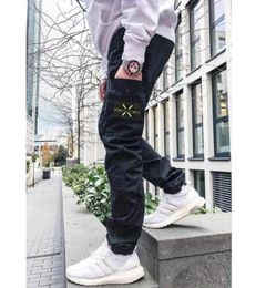 21SS Men s sweatpants overalls retro brand new pant men outdoor travel multipocket ykk zipper elastic webbing badge design perfec2779492