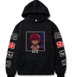 MEN039S Hoodies Sweatshirts Attsibation Klassenzimmer Karma Akabane Anime Streetwear Sweatshirt Hip Hop Clothes3024641