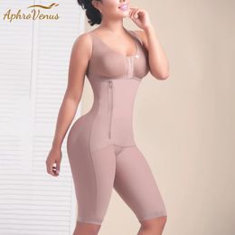 Fajas Reductoras Y Modeladoras Mujer Women Tummy Control Side Zipper Full Body Shaper Postpartum Sudation Bodysuit Waist Trainer 240220