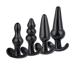 Anal Plug Beads Jelly Toys Skin Feeling Dildo Adult Sex Toys for Men Sex Products Butt Plug Sex Toys for Woman4484254
