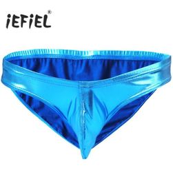 iefiel seksi slip hommes sahte deri erkek jockstraps horoz penis torbası thongs gstrings külot tack eşcinsel erkek iç çamaşırları 5751153