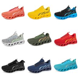 men women one running shoes GAI triple black Brown navy blue light yellow mens trainers sports Breathable platform Shoes trendings trendings