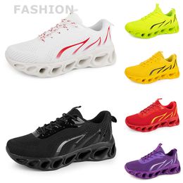 men women running shoes Black White Red Blue Yellow Neon Green Grey mens trainers sports outdoor sneakers szie 38-45 GAI color78