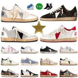 Golden Goose Sneakers GGDB Loafers Luksus İtalya Brand Tasarımcı Ayakkabıları Orijinal Super-Star Ball Star Loafers Platformu Klasik Dişleri Mensleri Kadınlar Sneakers 【code ：L】