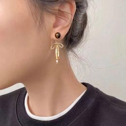 Stud Earrings Vintage Eye Beads Women Men Piercing Jewellery Fashion Simple Round Ball Ear Accessory Drop