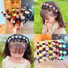 Hair Accessories Girl Pressure Headband Cute Baby Broken Cartoon Summer Little Braid Children Wholesale