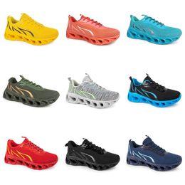 men women running shoes GAI black white purple pink green navy blue light yellow Beige Nude plum mens trainers Female sports sneakers jun39 dreamitpossible_12