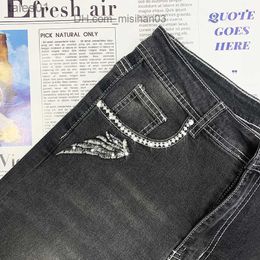 Damen Jeans Jeans Taille Jeans Mode Sexy Gerade Hosen Übergröße Bequeme Jeans Retro Waschbare Jeans Elastisch Z230728 240304