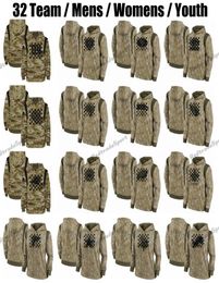 Mens Camo 2021 Salute To Service Therma Performance Pullover Hoodie Womens Youth Murray McCaffrey Fields Lamb Tom Brady Goff Rodge6021428